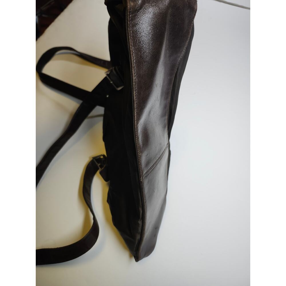 Prada Chocolate Brown Microfiber leather bag - Picture 7 of 9